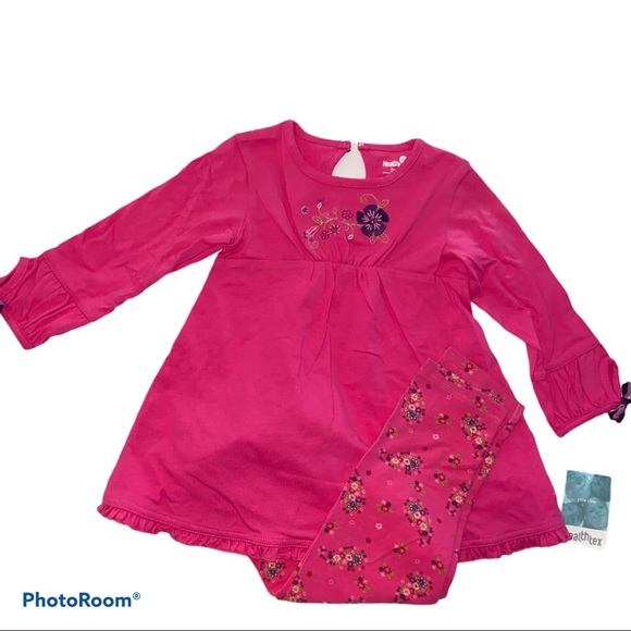 healthtex Other - Healthtex Girls Pink Flowered Play Set Size 2T NWT